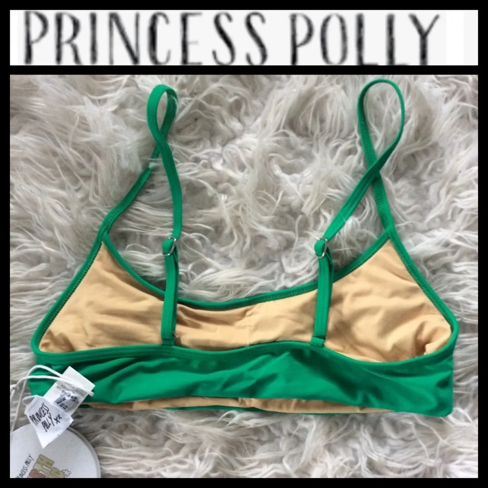 NWT Princess Polly Brooke Bikini Top